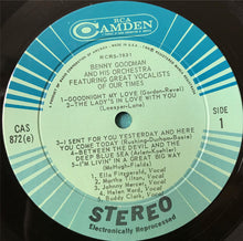 Carica l'immagine nel visualizzatore di Gallery, Benny Goodman And His Orchestra : Featuring Great Vocalists Of Our Times (LP, Comp)