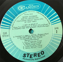 Carica l'immagine nel visualizzatore di Gallery, Benny Goodman And His Orchestra : Featuring Great Vocalists Of Our Times (LP, Comp)