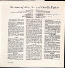 Carica l'immagine nel visualizzatore di Gallery, Stan Getz Quintet / The Charlie Parker Quintet : The Saxes Of Stan Getz And Charlie Parker (LP, Comp, Mono, RM)