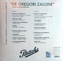 Carica l'immagine nel visualizzatore di Gallery, Francesco De Gregori, Checco Zalone : Pastiche (2xLP)