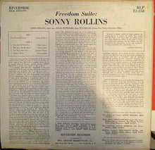 Carica l'immagine nel visualizzatore di Gallery, Sonny Rollins : Freedom Suite (LP, Mono, Mic)