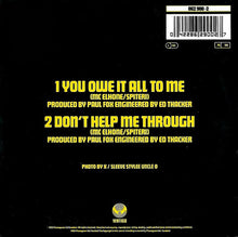 Carica l'immagine nel visualizzatore di Gallery, Texas : You Owe It All To Me (CD, Single)