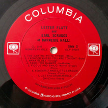 Carica l'immagine nel visualizzatore di Gallery, Flatt & Scruggs : At Carnegie Hall! (LP, Album, Mono, Pit)