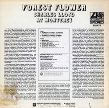 Carica l'immagine nel visualizzatore di Gallery, Charles Lloyd : Forest Flower (LP, Album, RE)