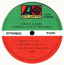 Carica l'immagine nel visualizzatore di Gallery, Charles Lloyd : Forest Flower (LP, Album, RE)