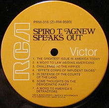 Carica l'immagine nel visualizzatore di Gallery, Spiro T. Agnew : Spiro T. Agnew Speaks Out (LP, Album)