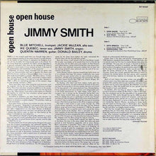 Carica l'immagine nel visualizzatore di Gallery, Jimmy Smith : Open House (LP, Album)