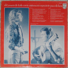 Carica l'immagine nel visualizzatore di Gallery, El Camarón De La Isla Con La Colaboración Especial De Paco De Lucía : Cada Vez Que Nos Miramos (LP, Album)