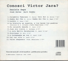 Carica l'immagine nel visualizzatore di Gallery, Daniele Sepe : Conosci Victor Jara? (CD, Album + Box)