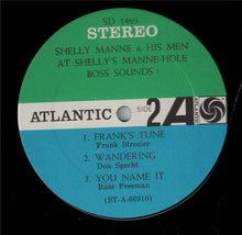 Carica l'immagine nel visualizzatore di Gallery, Shelly Manne & His Men : Boss Sounds! Shelly Manne & His Men At Shelly Manne-Hole (LP, Album, Gat)