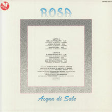 Carica l'immagine nel visualizzatore di Gallery, Rosa (49) : Acqua Di Sale (LP, MiniAlbum, RE)