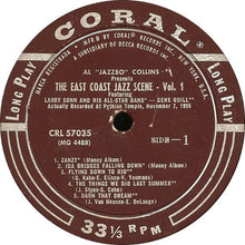 Carica l'immagine nel visualizzatore di Gallery, Al "Jazzbo" Collins* : East Coast Jazz Scene - Vol. 1 (LP, Album)