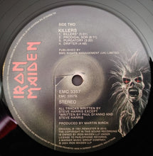 Carica l'immagine nel visualizzatore di Gallery, Iron Maiden : Killers (LP, Album, RE, RM)