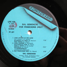 Carica l'immagine nel visualizzatore di Gallery, Sal Genovese : For Pomicions Only (LP, Album)