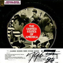 Carica l'immagine nel visualizzatore di Gallery, The United States Of America : The United States Of America (LP, Album, Mono, Promo)
