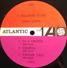 Carica l'immagine nel visualizzatore di Gallery, John Lewis (2) : A Milanese Story (Original Soundtrack) (LP, Album, Mono)