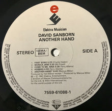 Carica l'immagine nel visualizzatore di Gallery, David Sanborn : Another Hand (LP, Album)