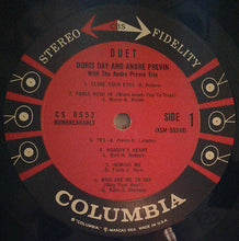 Carica l'immagine nel visualizzatore di Gallery, Doris Day And André Previn With The André Previn Trio : Duet (LP, Album)