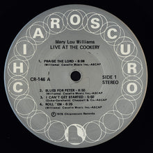 Carica l'immagine nel visualizzatore di Gallery, Mary Lou Williams : Live At The Cookery (LP)