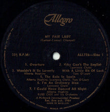 Carica l'immagine nel visualizzatore di Gallery, "My Fair Lady" Cast, Russ Case And His Orchestra : My Fair Lady (LP, Album, Mono)