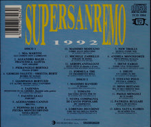 Carica l'immagine nel visualizzatore di Gallery, Various : Supersanremo 1992 (2xCD, Comp)