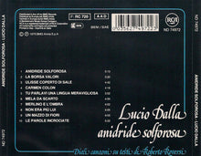 Carica l'immagine nel visualizzatore di Gallery, Lucio Dalla : Anidride Solforosa (CD, Album)
