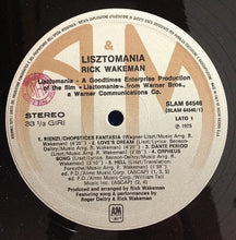 Carica l'immagine nel visualizzatore di Gallery, Rick Wakeman : Lisztomania (LP, Album)