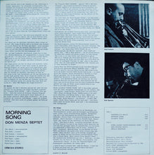 Carica l'immagine nel visualizzatore di Gallery, Don Menza : Morning Song (LP, Album, RE, Gat)