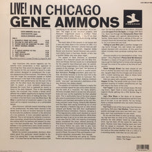 Carica l'immagine nel visualizzatore di Gallery, Gene Ammons : Live! In Chicago (LP, RE)