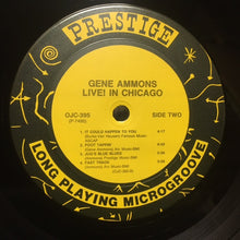 Carica l'immagine nel visualizzatore di Gallery, Gene Ammons : Live! In Chicago (LP, RE)