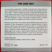Carica l'immagine nel visualizzatore di Gallery, Various : Top Jazz 2001 (CD, Comp)