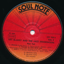 Carica l'immagine nel visualizzatore di Gallery, Art Blakey & The Jazz Messengers : Not Yet (LP, Album, M/Print)