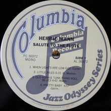 Carica l'immagine nel visualizzatore di Gallery, Herbie Mann With Urbie Green, Joe Wilder, Hank Jones, Joe Puma, Oscar Pettiford : Salute To The Flute (LP, Album, Mono, RE, RM)