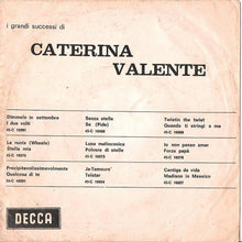 Carica l'immagine nel visualizzatore di Gallery, Caterina Valente : Amo Solo Te (7")
