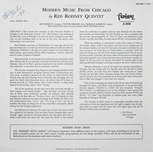 Carica l'immagine nel visualizzatore di Gallery, Red Rodney Quintet : Modern Music From Chicago (LP, Album, RE)