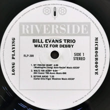 Carica l'immagine nel visualizzatore di Gallery, The Bill Evans Trio : Waltz For Debby (LP, Album, RE, 180)