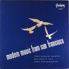 Carica l'immagine nel visualizzatore di Gallery, Ron Crotty Trio / Vince Guaraldi Quartet / Jerry Dodgion Quartet : Modern Music From San Francisco (LP, Album, Mono, RE, RM, Red)