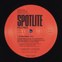 Carica l'immagine nel visualizzatore di Gallery, Karin Krog, Warne Marsh, Red Mitchell : I Remember You... (LP, Album)