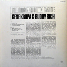 Carica l'immagine nel visualizzatore di Gallery, Gene Krupa & Buddy Rich : The Original Drum Battle! (LP, Album, RE)