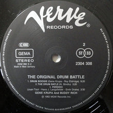Carica l'immagine nel visualizzatore di Gallery, Gene Krupa & Buddy Rich : The Original Drum Battle! (LP, Album, RE)