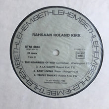 Carica l'immagine nel visualizzatore di Gallery, Roland Kirk : Rahsaan Roland Kirk (LP, Album, RE)