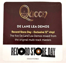 Carica l'immagine nel visualizzatore di Gallery, Queen : De Lane Lea Demos (12", EP, RSD, Ltd)