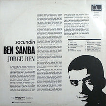 Carica l'immagine nel visualizzatore di Gallery, Jorge Ben : Sacundin Ben Samba (LP, Album, RE)