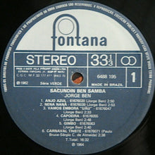 Carica l'immagine nel visualizzatore di Gallery, Jorge Ben : Sacundin Ben Samba (LP, Album, RE)