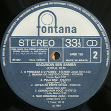 Carica l'immagine nel visualizzatore di Gallery, Jorge Ben : Sacundin Ben Samba (LP, Album, RE)