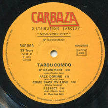 Carica l'immagine nel visualizzatore di Gallery, Tabou Combo : New York City (8th Sacrement) (LP, Album)