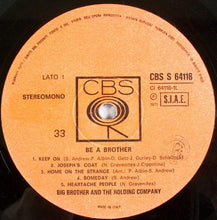 Carica l'immagine nel visualizzatore di Gallery, Big Brother & The Holding Company : Be A Brother (LP, Album)