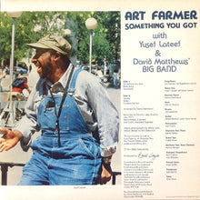 Carica l'immagine nel visualizzatore di Gallery, Art Farmer : Something You Got (LP, Album)
