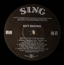 Carica l'immagine nel visualizzatore di Gallery, Roy Brown / Wynonie Harris : Battle Of The Blues (LP, Comp, RE)