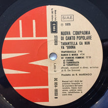 Carica l'immagine nel visualizzatore di Gallery, Nuova Compagnia Di Canto Popolare : Tarantella Ca Nun Va 'Bbona (LP, Album)